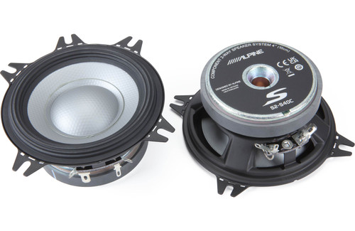 Alpine S2-S40C Next-Generation S-Series 4" 45W RMS Component 2-Way Speaker Set
