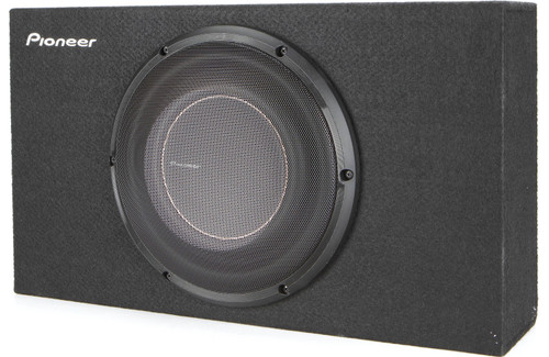Pioneer TS-D10LB Sealed Enclosure with 10" 350W RMS Shallow-Mount Subwoofer