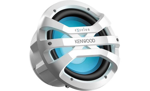 Kenwood Excelon XM1041WL 10" 300W RMS Marine Subwoofer - White