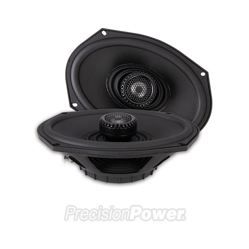 Precision Power MAS.692 6x9" 100W RMS Coaxial Motorcycle Speakers - 2 Ohms