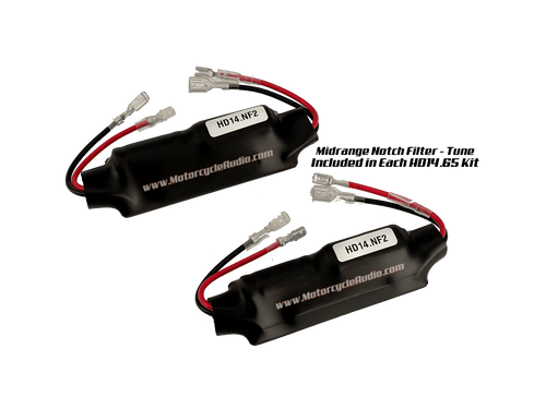 Precision Power HD14.LVF Lower Vented Fairings w/ 6.5” Speakers for 2014+ Harley-Davidson Touring Motorcycles