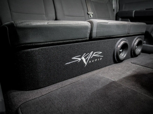 Skar Audio Dual 8" Ported Subwoofer Enclosure for 2015-Up Ford F-150 Super Crew Cab