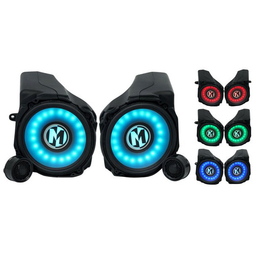 Memphis Audio RZRPRO65FE Direct Fit OEM Speaker Pods for 2020+ Polaris RZR Pro