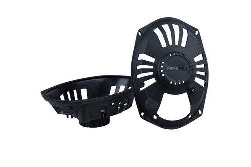 Memphis Audio MXHD14LIDKIT Harley Davidson 6X9" Direct Fit Bag Lid Audio System with RBG Lighting