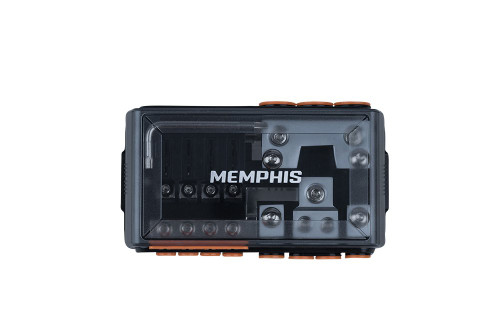 Memphis Audio DBLOCKPGM Marine Grade Distribution Block with Fuse Protection 