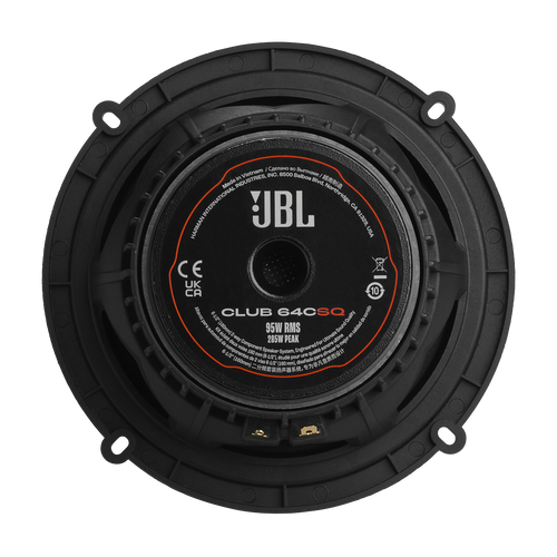 JBL Club 64CSQ Club SQ Series 6-1/2" 95W RMS Component Speaker System