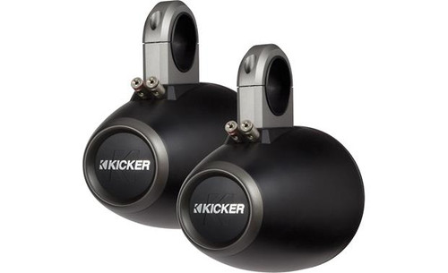 Kicker KMTES 6-1/2" Unloaded Tower Enclosures - Black