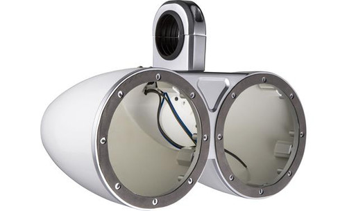 Kicker KMTED Dual 6-1/2" Tower Enclosures - White