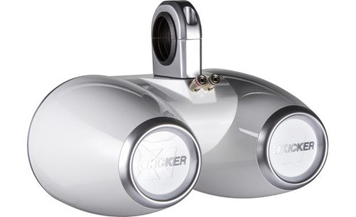 Kicker KMTED Dual 6-1/2" Tower Enclosures - White