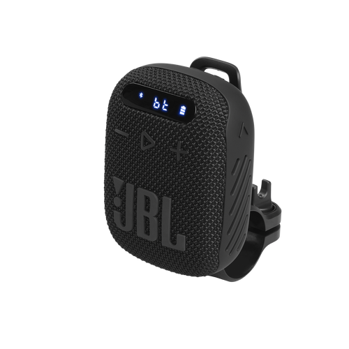 JBL Wind 3 Portable Bluetooth Speaker and FM Tuner for Handlebars