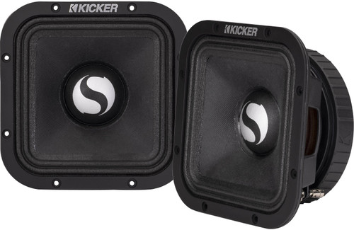Kicker 49ST7MR8 ST Series 7" 250W RMS Midrange Speakers - 8 Ohms (Pair) 