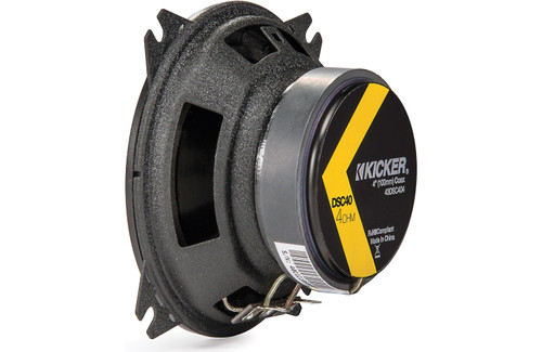 Kicker 43DSC404 DS Series 4" 30W RMS 2-Way Car Speakers