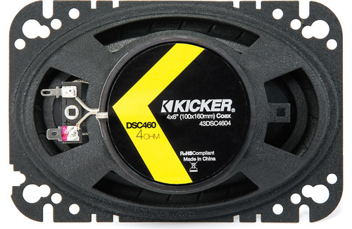 Kicker 43DSC4604 DS Series 4x6" 30W RMS 2-Way Car Speakers