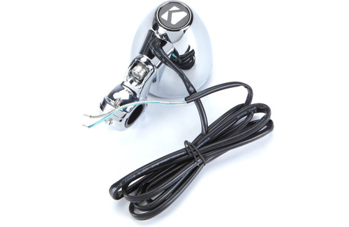 Kicker 47PSM34 3" 50W RMS Enclosed Mountable Speaker Pods (4 Ohms) - Chrome