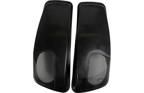 Kicker 46HDBL Custom-fit Bag Lids for Select 2014+ Harley Davidson (Speakers not Included) 