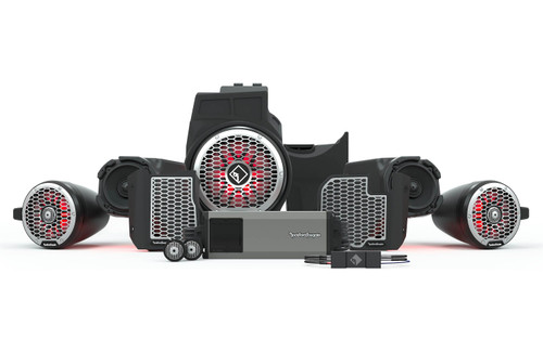 Rockford Fosgate RZR19RCPXP-STG5 2019+ Stage 5 Audio System for Select RZR Pro XP, Pro R, and Turbo R Models with Ride Command