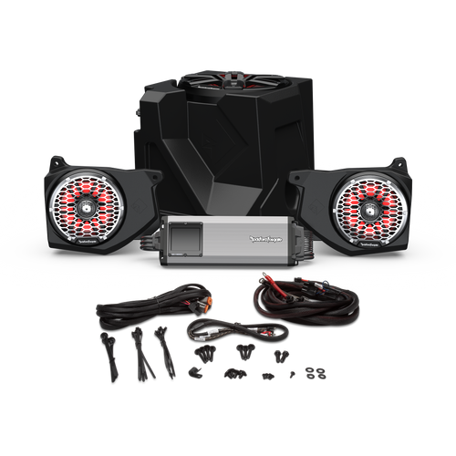 Rockford Fosgate RNGR18RC-STG5 Ranger Stage-5 Audio System for Ride Command (Gen-2)