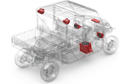 Rockford Fosgate RNGR18RC-STG6 Ranger Stage-6 Audio System for Ride Command (Gen-2)