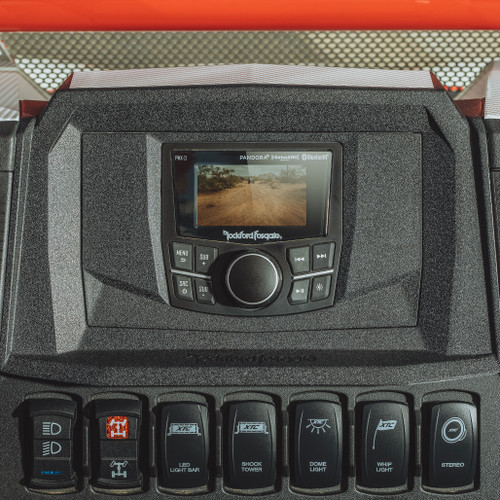 Rockford Fosgate MX-CAM-RZR14 Camera Plug and Play Harness and Mounting Kit for Select RZR Models