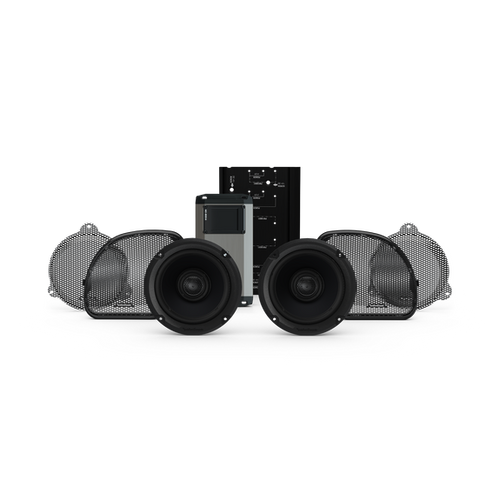 Rockford Fosgate HD14-STG2 Stage-2 Speaker & Amp Kit for 2014-2023 Harley-Davidson Street Glide & Road Glide (Gen-3)