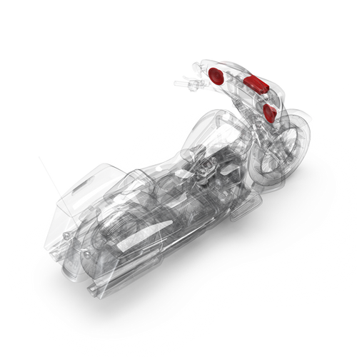 Rockford Fosgate HD14-STG2 Stage-2 Speaker & Amp Kit for 2014-2023 Harley-Davidson Street Glide & Road Glide (Gen-3)