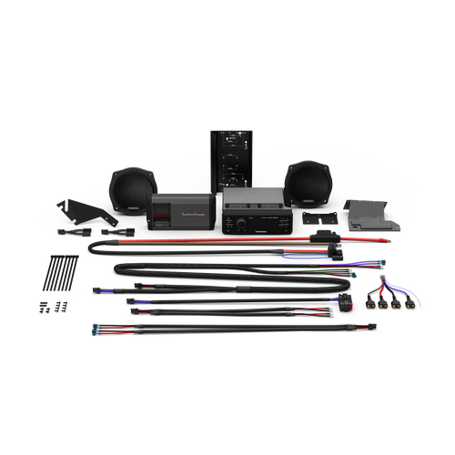 Rockford Fosgate HD9813SG-PMX-STG2 1998-2013 Harley-Davidson Street Glide & Electra Glide PMX Stage-2 Kit (Gen-3)