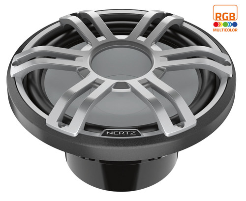 Hertz HMS 12 S2-LD-G 12" 500W RMS Marine Subwoofer - 2 Ohm (Gray) 