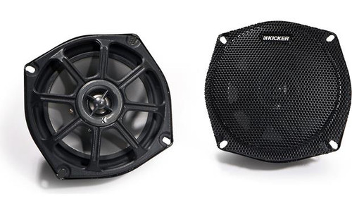 Kicker PS52504 5-1/4" 50W RMS 2-Way Motorcycle Speakers - 4 Ohm