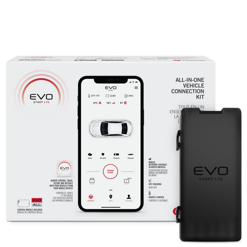 Fortin EVO-ALL-LTE All in One Remote Starter System with Smartphone Add-On (3-Year Subscription Included)