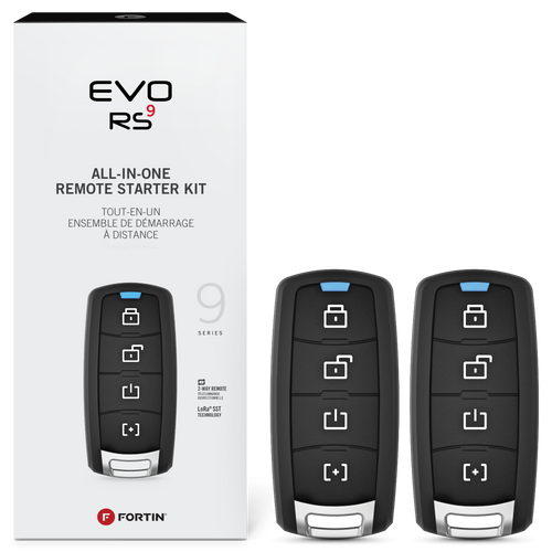 Fortin EVO-ONE-942 All in One Remote Starter System with 2-Way 4-Button RF Kit