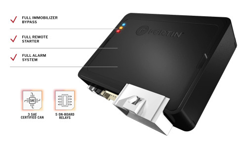 Fortin EVO-ONE-411 All in One Remote Starter System with 1-Way 1-Button RF Kit