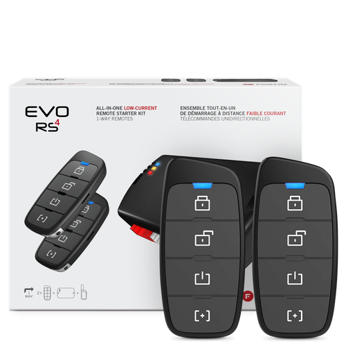 Fortin EVO-ALL-441 All in One Remote Starter System with 1-Way 4-Button RF Kit