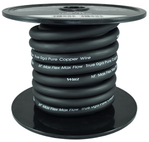 True 1/0 AWG M2 Power Wire 100% OFC - 50ft Spool 