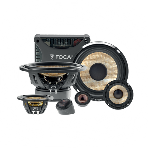 Focal PS 165 F3E Expert Flax Evo Series 6-1/2" 80W RMS 3-Way Component Speaker System