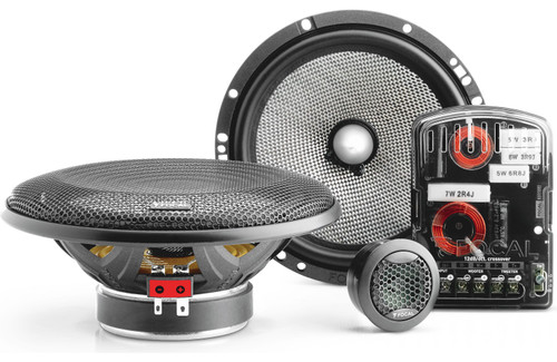 Focal 165AS Access Series 6-1/2" 60W RMS 2-Way Component Speaker System