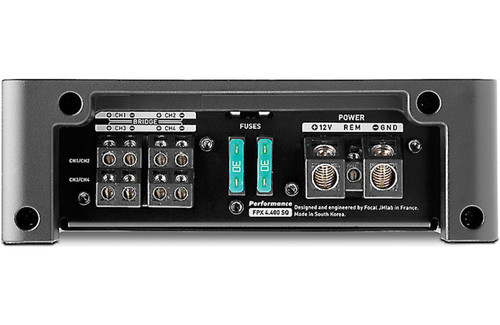 Focal FPX 4.400 SQ 4-Channel Car Amplifier - 70W RMS x 4
