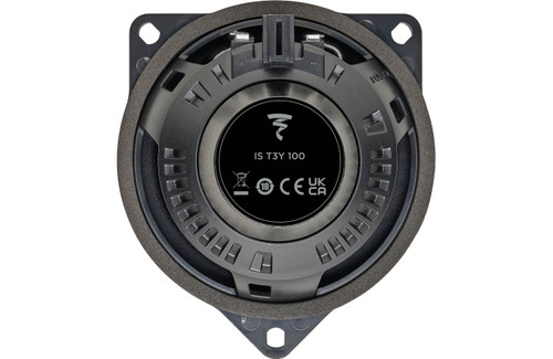 Focal Inside IS T3Y 100 Flax Series 4" 50W RMS 2-Way Component Speaker Kit for Select Tesla Vehicles 