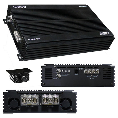 Sundown Audio SIA-5000D 5000W RMS Full-Range Monoblock Amplifier