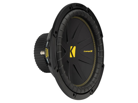 Kicker 50CWCS124 CompC Series 12" 300W RMS Subwoofer - SVC 4 Ohm