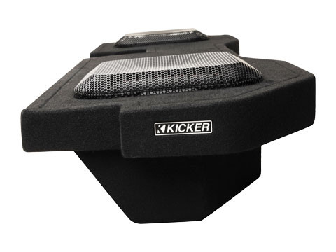 Kicker 51KRDL7T102 L7T Custom Fit Dual 10" 1000W RMS Up Firing Subwoofer Enclosure for Select Ram Vehicles -  2 Ohm