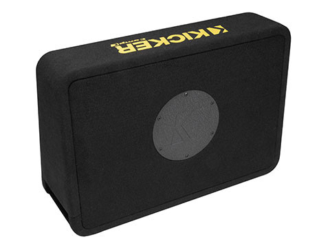 Kicker 50TCWC102 CompC Series Single 10" 250W RMS Loaded Enclosure - 2 Ohm 