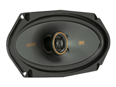 Kicker 51KSC41004 KS Series 4"x10" 75W RMS 2-Way Car Speakers