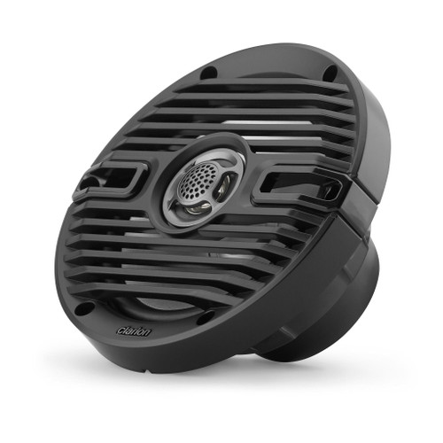 Clarion CMS-651-CWB 6.5" 30W RMS Marine Coaxial Speakers with Classic Grills