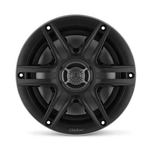 Clarion CMS-651-SWB 6.5" 30W RMS Marine Coaxial Speakers with Sport Grills