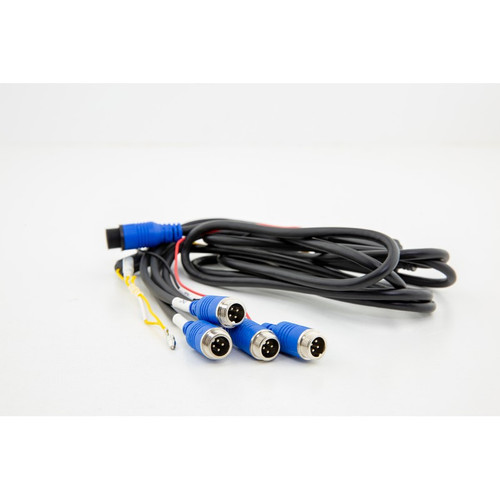 EchoMaster PMON-7044-AHD 7” AHD Monitor with 4 Channel HD Video Inputs