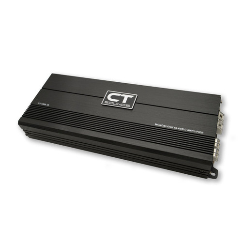 Open Box - CT Sounds CT-1500.1D 1500 Watts RMS Monoblock Car Audio Amplifier