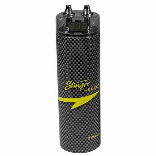 Stinger SSCAP2M Carbon Fiber 2 Farad Digital Capacitor 