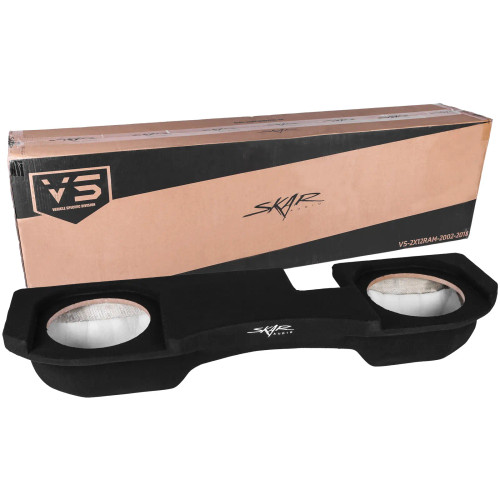 Skar Audio Dual 12" Subwoofer Enclosure for 2002-2018 Dodge Ram Quad/Crew Cab