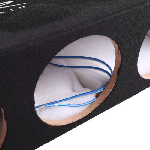 Skar Audio Quad 8" Ported Subwoofer Enclosure for 2017-Up Ford F-250/350/450 Super Duty and Super Crew Cabs