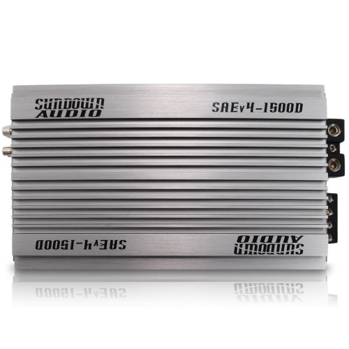Sundown Audio SAEv.4-1500.1D 1500W RMS Class D Monoblock Amplifier